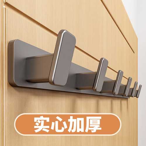 法路易挂衣钩加厚实心轻奢枪灰