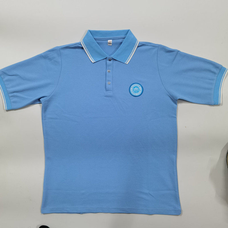 2021新款厚街中学高中校服夏季短袖短裤秋长裤棉质珠地面料舒适