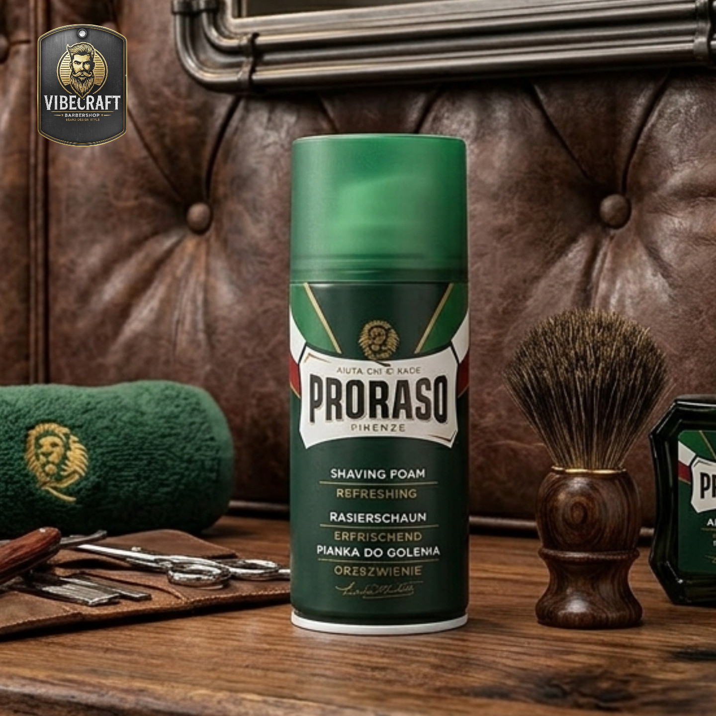 Proraso桉树剃须泡沫300ml