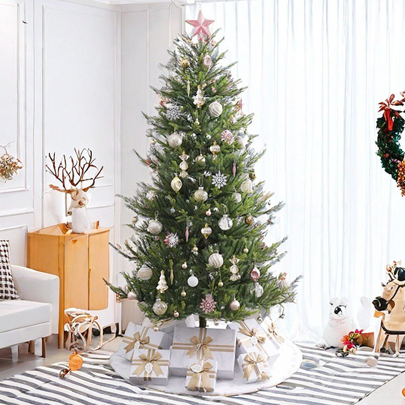 圣诞节装饰圣诞树1.8米加密PE树