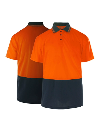 Летняя быстросохнущая футболка polo для работы, короткий рукав