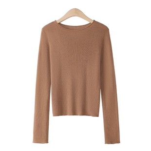 百搭圆领打底10.24 王福贵定制~经典 圆领丝光羊毛