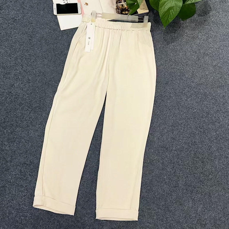大码女装夏季小西裤九分裤