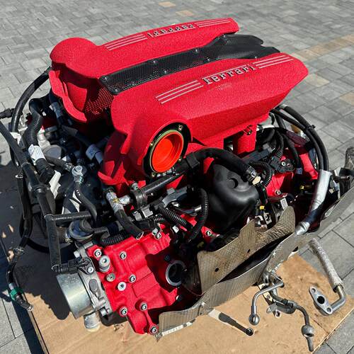 适用法拉利296GTS 296 GTB 456 GTA 488 F154 3.9T V8 发动机总成