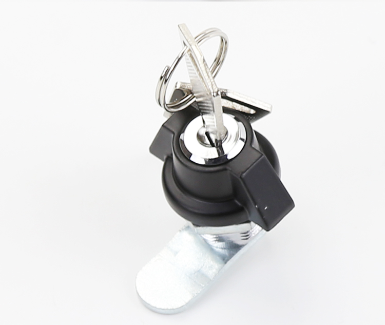 ms408-3锁工具箱文具箱旋转手柄