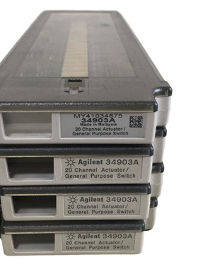 Agilent安捷伦34903A复用数据采集器34901A模块34905 34908 34906