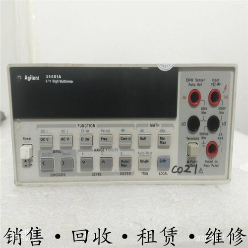 租售回收安捷伦是德34401A 34410A 34465A 3458A数字万用表34470A