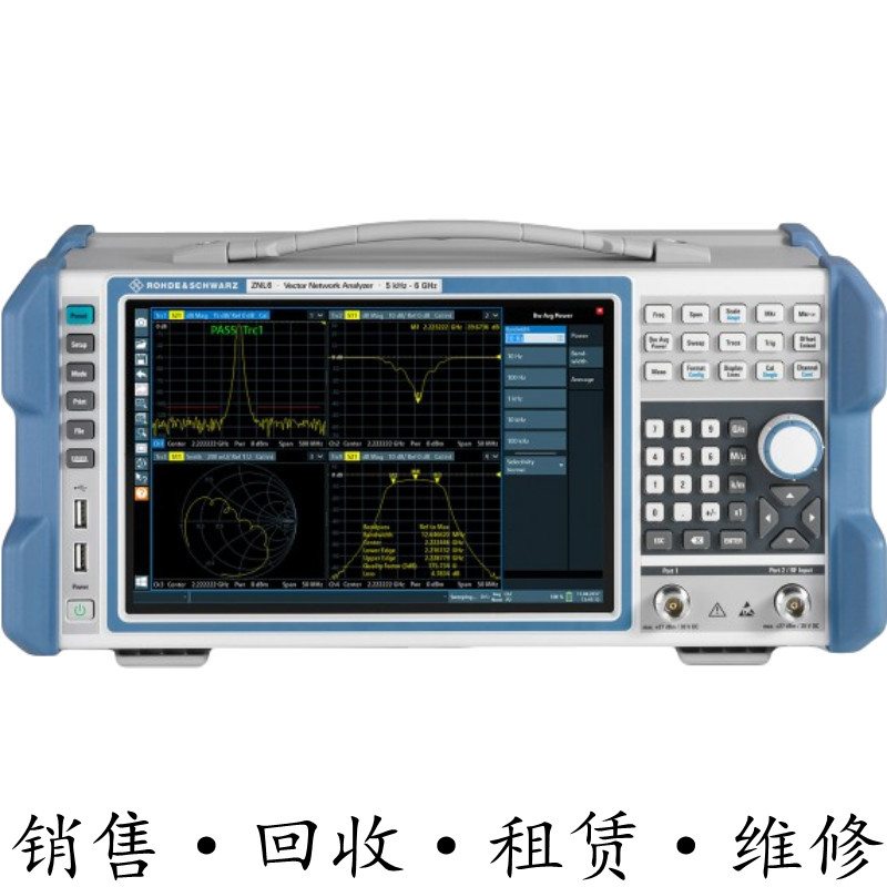 R&S罗德与施瓦茨ZNL6 ZND ZVL13 ZVL3 ZNLE4 ZNB8 矢量网络分析仪