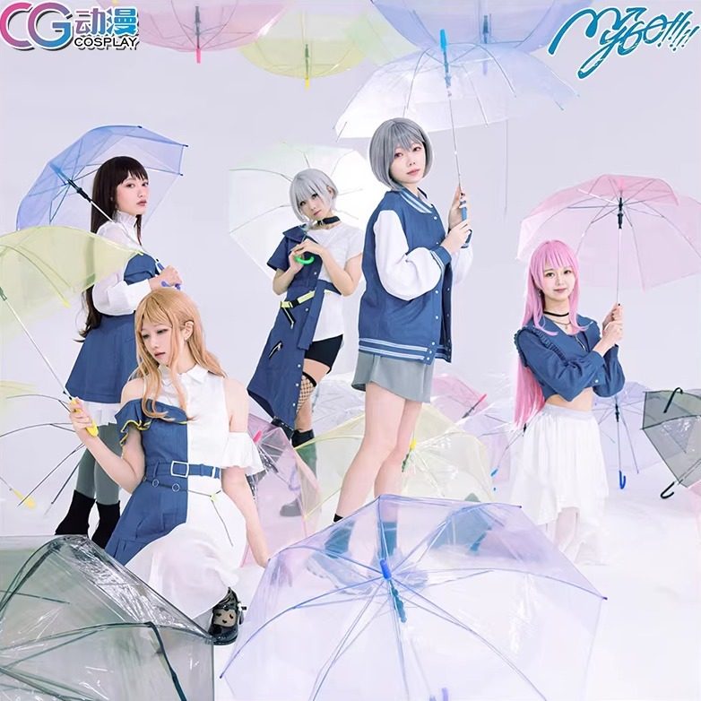 CG动漫 BanG Dream! It's MyGO!!!!!要乐奈 爱音 立希 灯cos服女