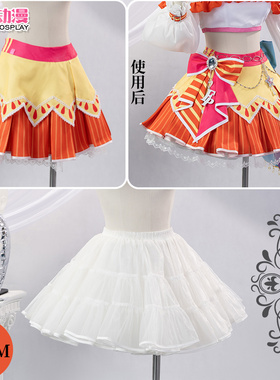 CGCOS动漫服装 蓬蓬裙撑 lolita暴力裙撑网纱白色