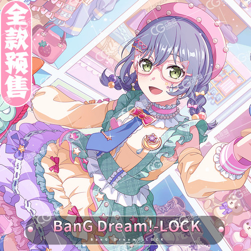 CGCOS动漫服装 预售 BanGDream LOCK朝日六花cos服装动漫游戏女装