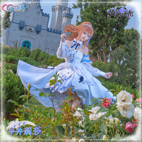CG动漫服装 bangdream Roselia  纱夜 希那 莉莎cos服女lolita裙