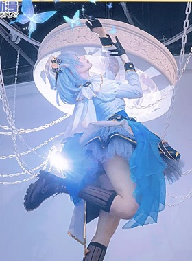 CG动漫服装  bangdream 十周年 蝶团 仓田真白 cos服女装lolita裙