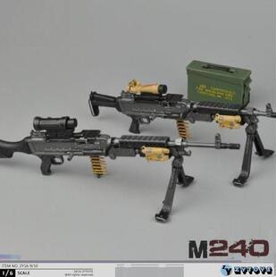 ZYTOYS 通用机枪 M240B ZY16 M240 现货物 不可以发射