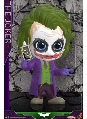 现货HotToys COSBABY 蝙蝠侠:黑暗骑士 蝙蝠侠 小丑 6款Q版公仔