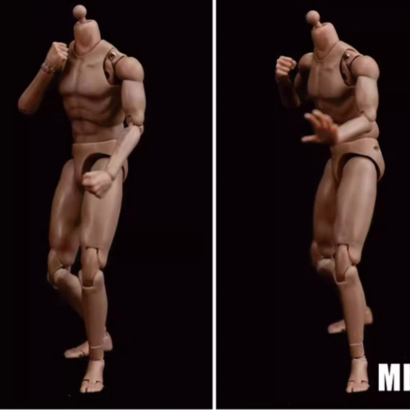 现货 1/12 MB101 MB102 6寸兵人素体 关节可动男素体