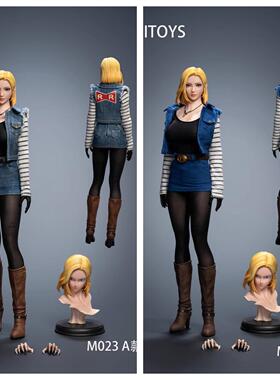 现货  Iminitoys  1/6 M024人造人美女18号服装配件包