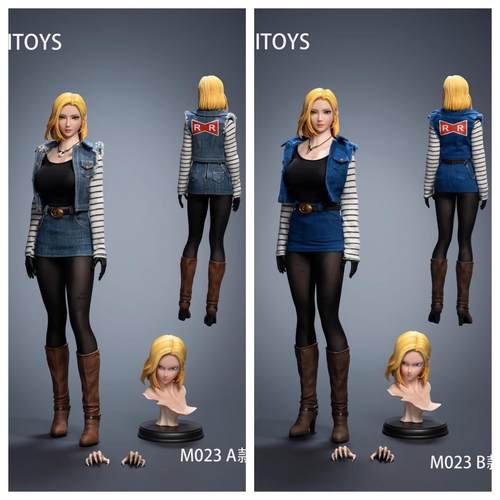 现货  Iminitoys  1/6 M024人造人美女18号服装配件包