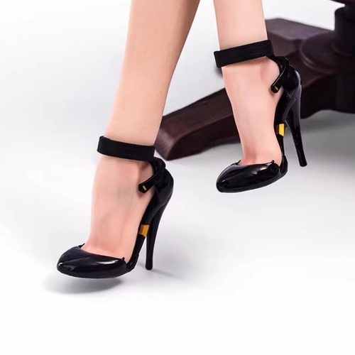 现货 人形自造 RXHH01 1/6  女兵人偶鞋子 未来高跟鞋01