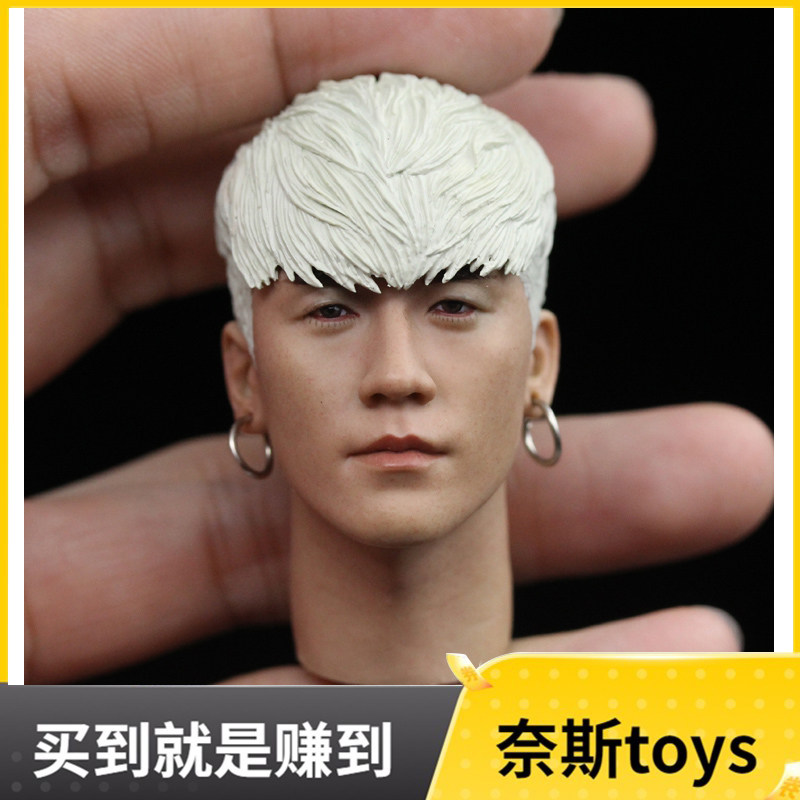 1/6兵人偶 bigbang 韩国 男明星头雕 李胜贤 送耳环 现货
