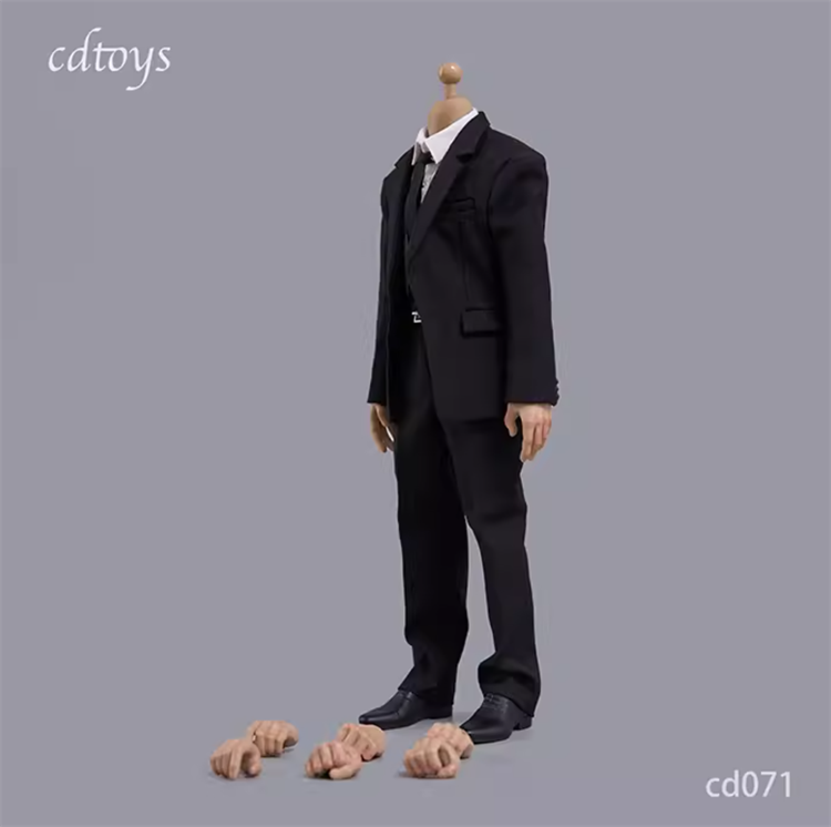 现货 cdtoys 1/6 cd071 男士西装西服套装 兵人偶手办配件