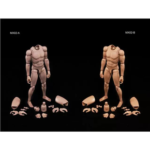 2014版 现货MX02 2.0版 高性价比男兵人手办素体