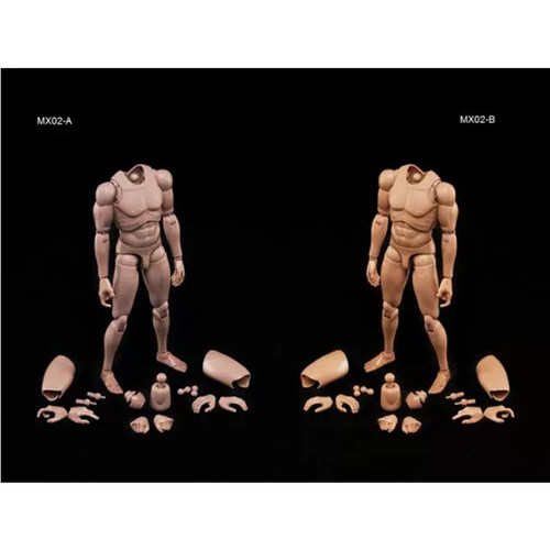 现货MX02  1/6  2.0版 2014版高性价比男兵人手办素体