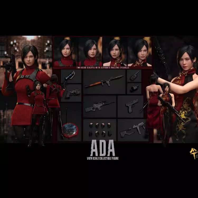 预售 Master Team 1/6 MTtoys018 ADA 艾达王 双头动眼旗袍版本