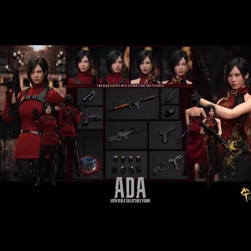 预售 Master Team 1/6 MTtoys018 ADA 艾达王 双头动眼旗袍版本