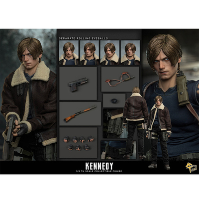 现货   MTTOYS017生化危机 里昂  1/6  可动男兵人偶