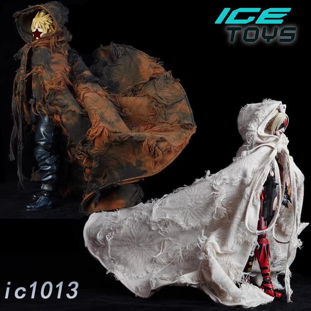 现货 ICE TOYS ic1013 1/6全包铝丝兵人斗篷披风男女素体6分bjd