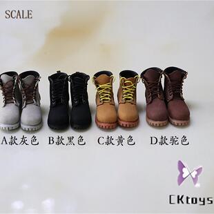 现货CKTOYS CK031 1/6男兵人鞋子  登山靴潮流风马丁靴