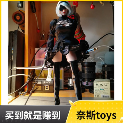 PHICEN/UD衣服鞋子1/6女兵人空心长筒靴 短筒皮靴包胶女素体