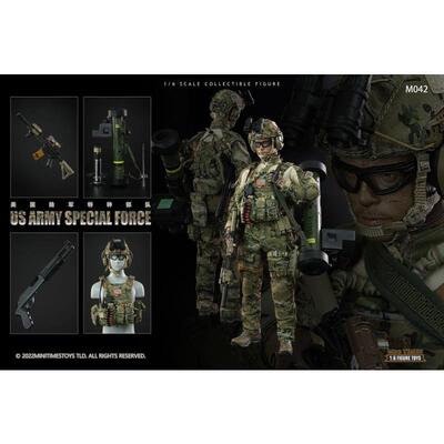 现货 Minitimes1/6手办兵人模型M042美国陆军特种部队军事模型