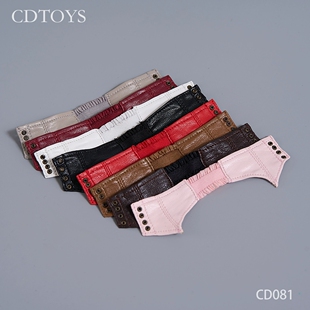 现货 cdtoys  cd081 1/6 女兵人复古腰封束腰外穿女宽腰带
