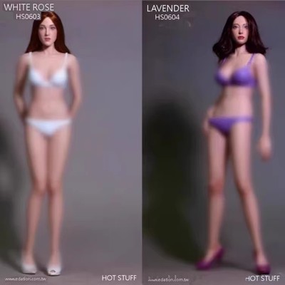 现货 火红玩具 HOT STUFF  HS0601234  1/6 包胶性感女素体共4款