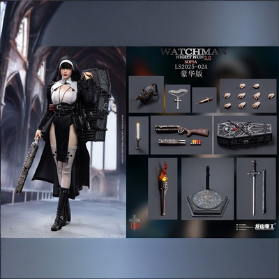 现货 龙山重工LS2025-02 1/6 战斗修女 黑夜的救赎  索菲娅