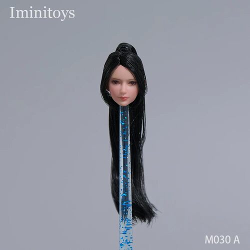 预售定金 Iminitoys 1/12女兵人 M030少女美女可动眼球头雕
