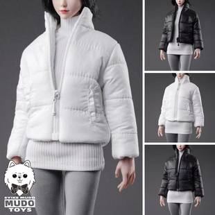 1/6 CTC-013 潮流羽绒服夹克女兵人12寸模型外套可配ph tbl 耐操