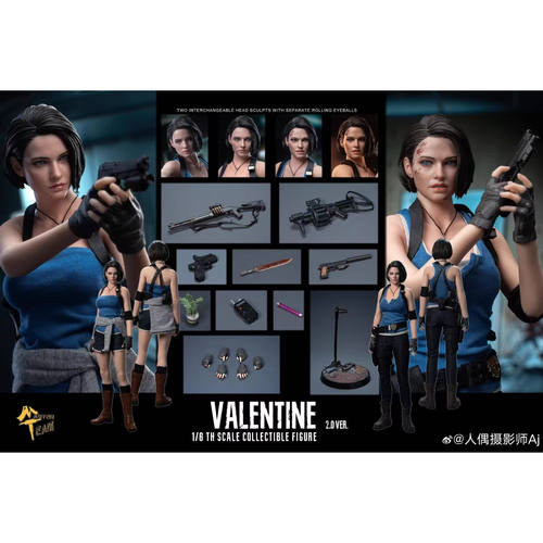 预售定金 Master Team MTTOYS021 吉尔 瓦伦汀 2.0 1/6  可动人偶
