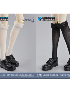 现货 ZYTOYS 1/6 女兵人鞋子 学生鞋 女鞋 空心鞋 太妹鞋模型配件
