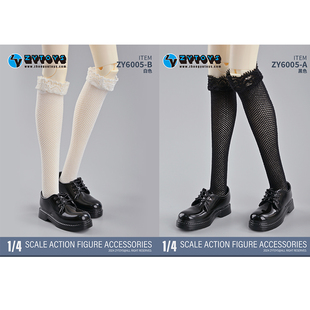 现货 ZYTOYS 1/6 女兵人鞋子 学生鞋 女鞋 空心鞋 太妹鞋模型配件