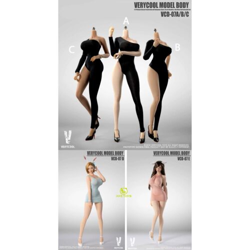 定金VERYCOOL 7号素体 手办体 1/6铂金硅胶女素体VCD-07不含头雕