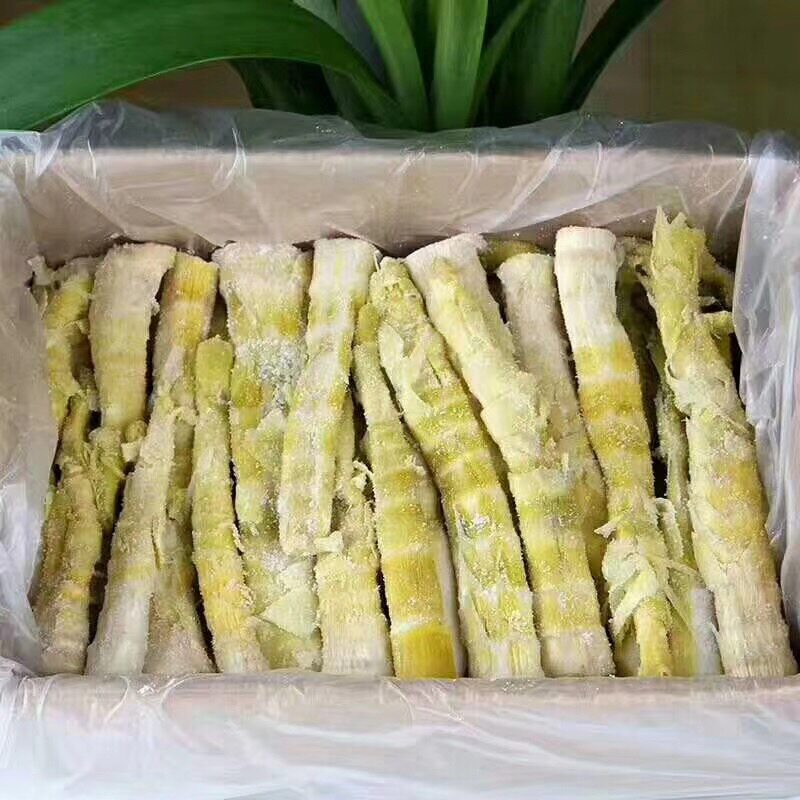 天目山半鲜笋农家自制天然竹笋盐笋类制品