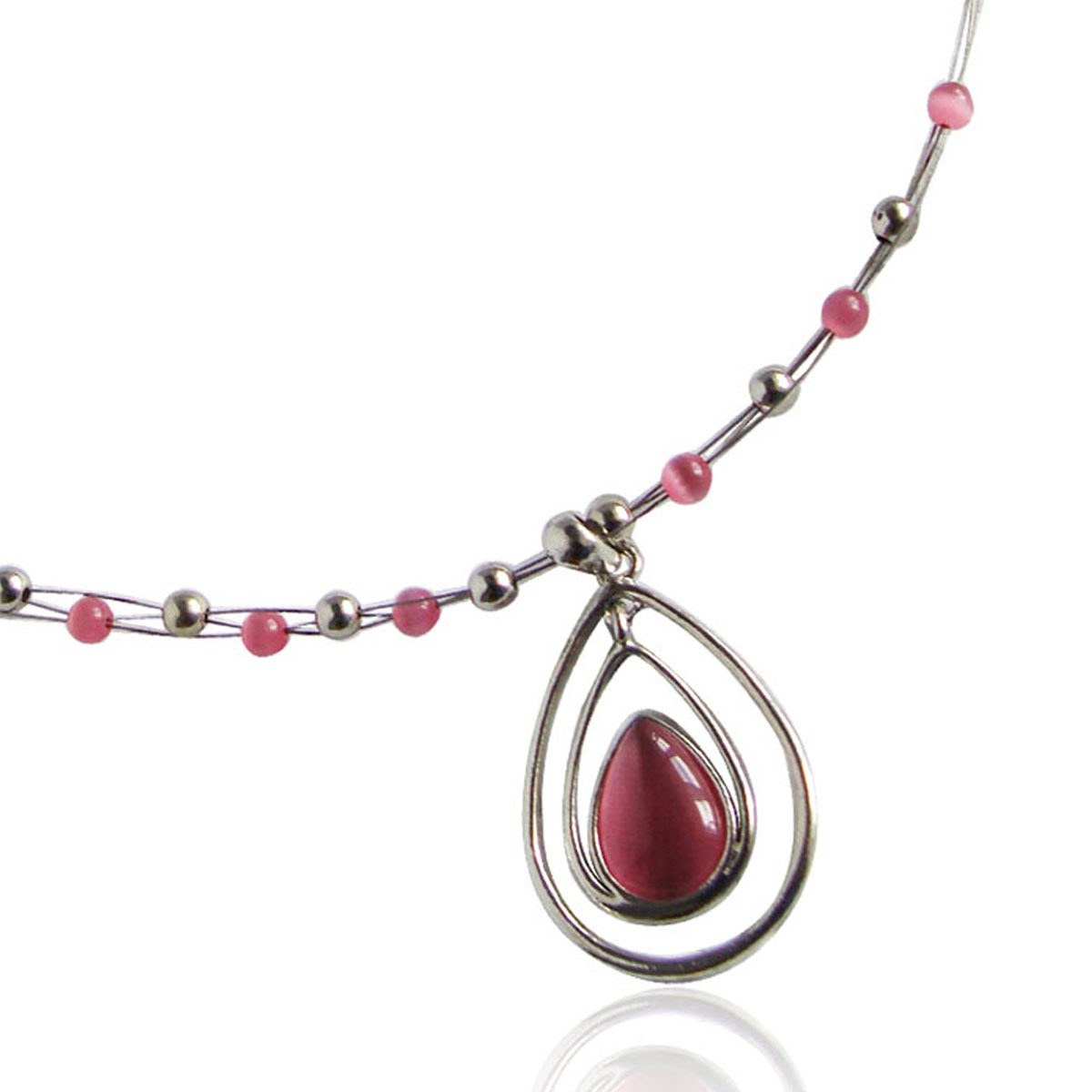 새로운 보석 유럽과 미국의 보석 유행 뜨거운 판매 짧은 고양이 눈 하이 엔드 목걸이 쇄골 체인 슈퍼 아름다운 C58