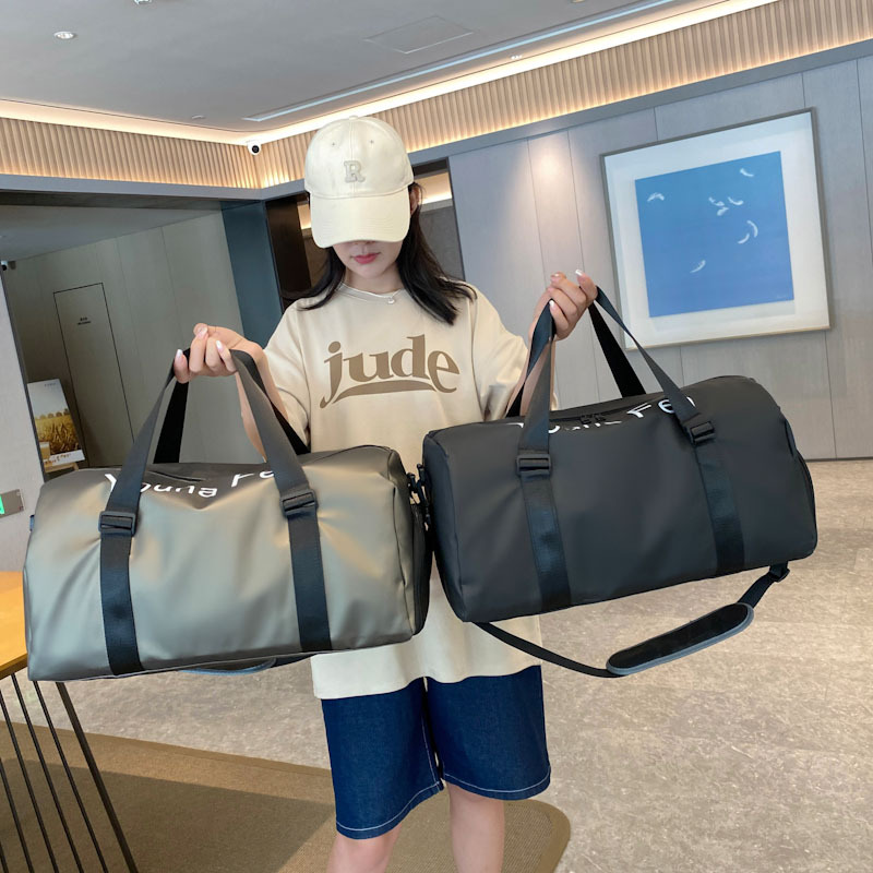 旅行手提包行李袋收纳袋大容量乾湿分离健身包单肩包女防水旅行包
