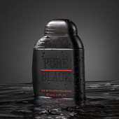 跨境货源品牌PURE BLACK 士香水100ml持久烟草味木质皮革香调