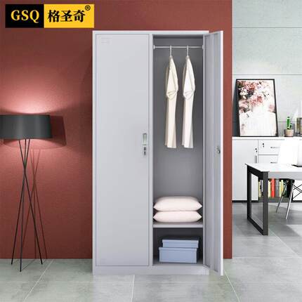格圣奇钢制储物柜工厂员工柜实验室寄存柜车间整理柜C3682二门