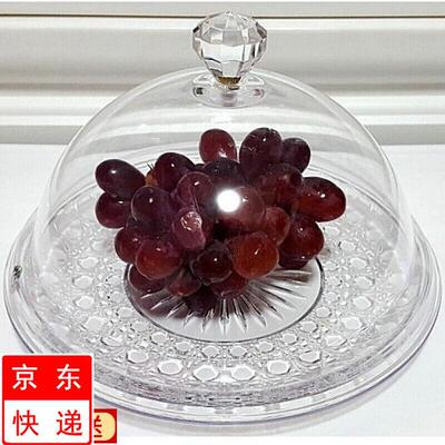 红铁普塑料蛋糕罩透明圆