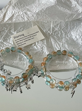 LIME|原创设计 R1SE应援色印象衍生周边手链高级感简约琉璃手串